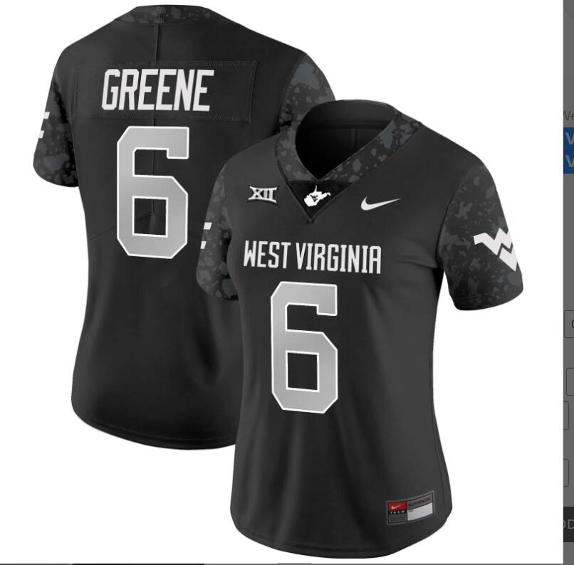 Women West Virginia Mountaineers 2024 Vapor Limited NCAA jerseys->customized nfl jersey->Custom Jersey